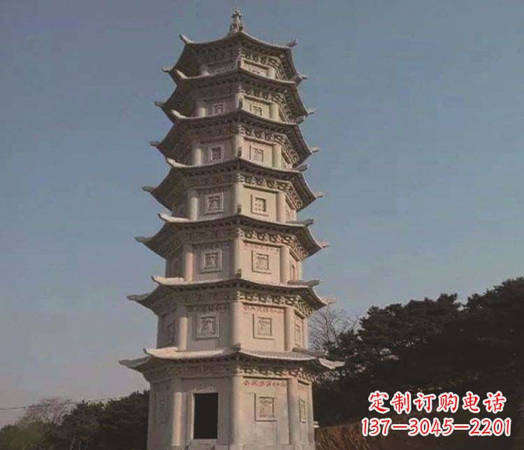 河南宝塔雕塑大理石的艺术精品