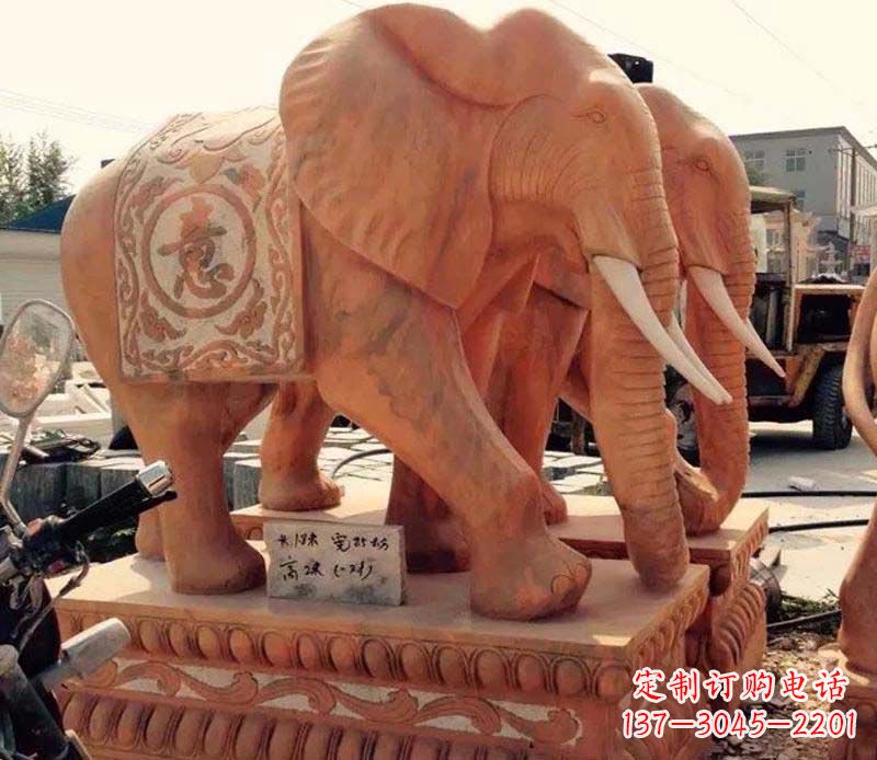 河南大象雕塑 传承古典文化的艺术精品