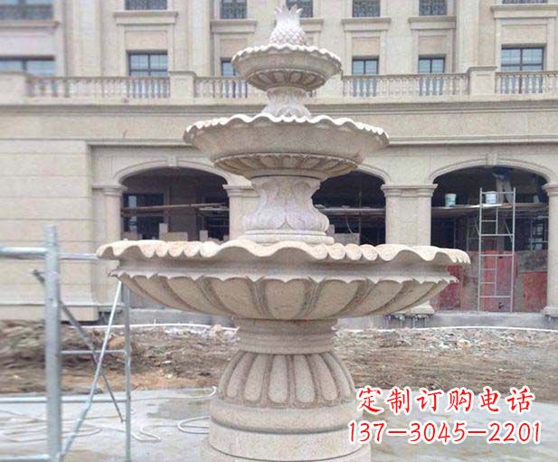 河南大理石喷泉雕塑