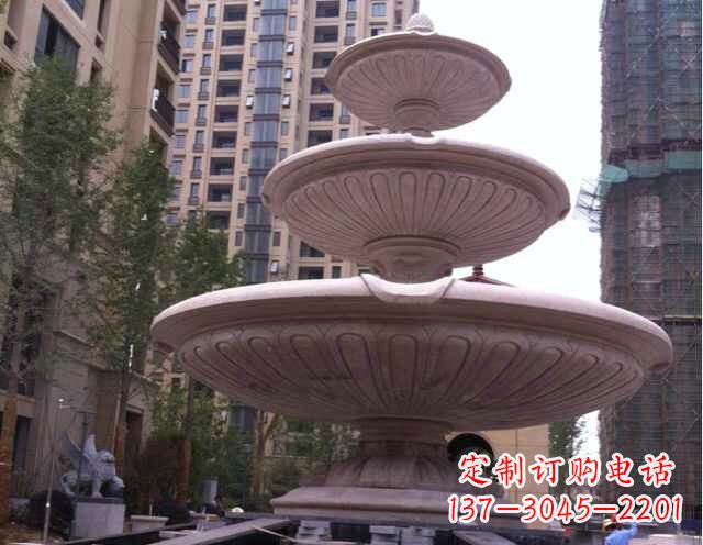 河南大理石大型喷泉石雕宏伟精美的艺术之作
