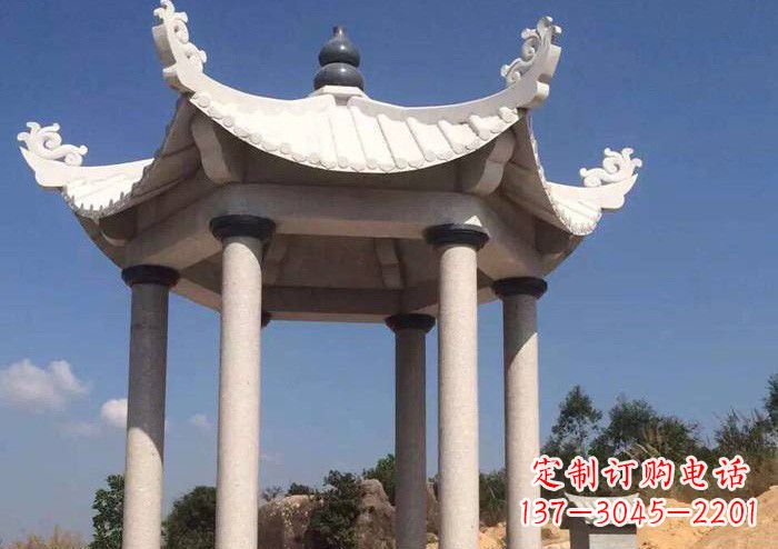 河南大理石凉亭雕塑——传承古代工艺之精粹
