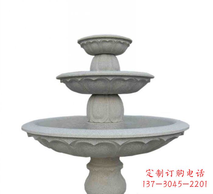 河南大理石多层喷泉石雕——精美而充满灵性的艺术杰作