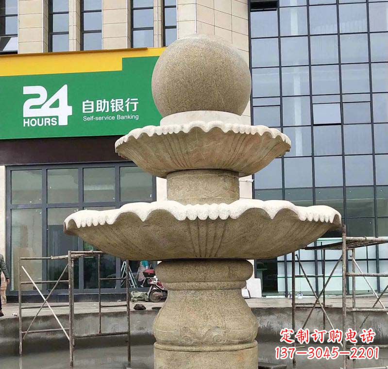 河南大理石风水球喷泉雕塑——振奋人心的艺术杰作