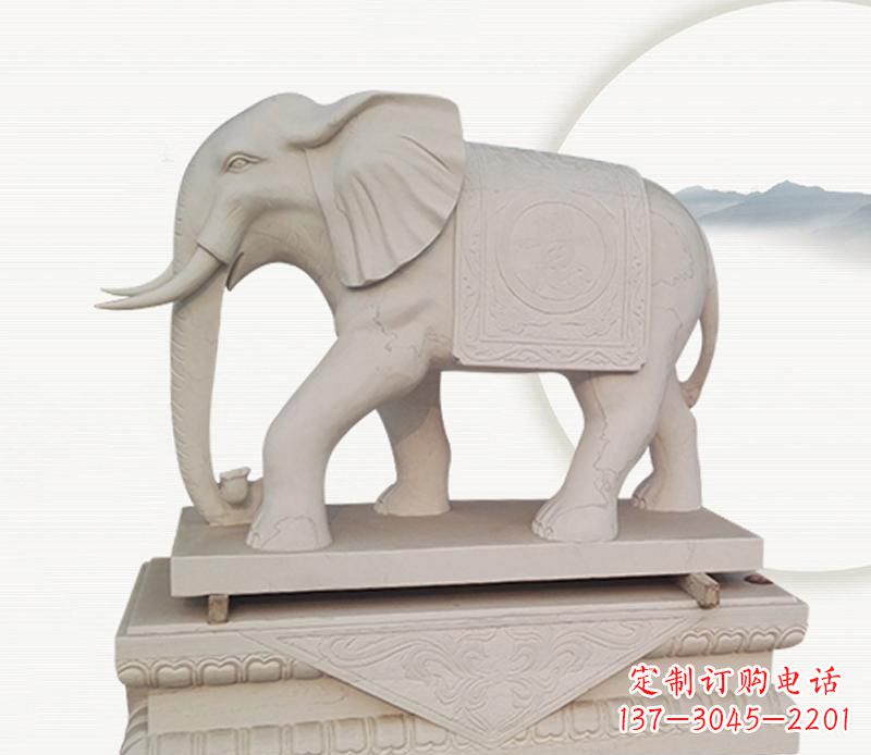 河南大理石公园内的巨大雕塑