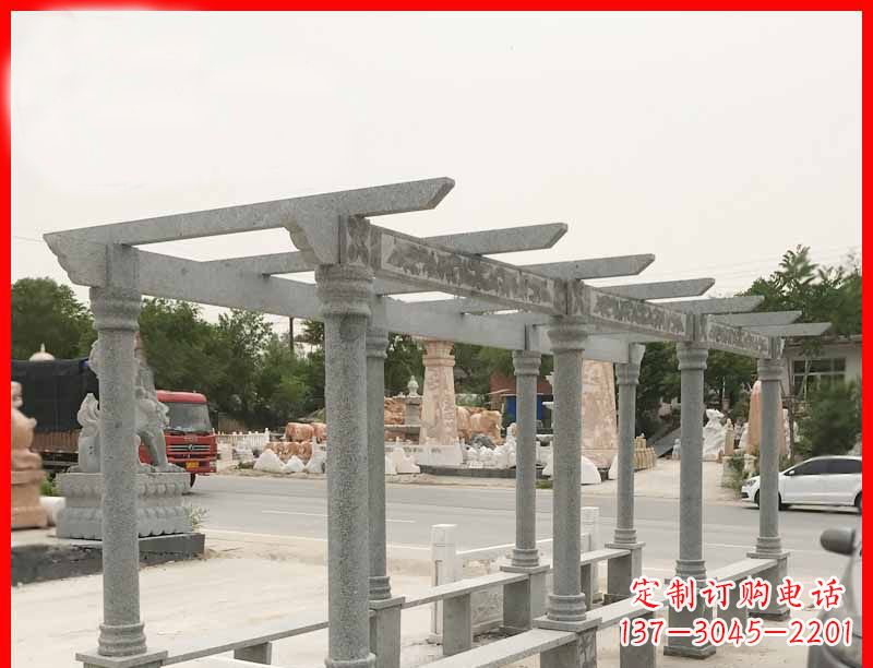 河南大理石公园石雕长廊