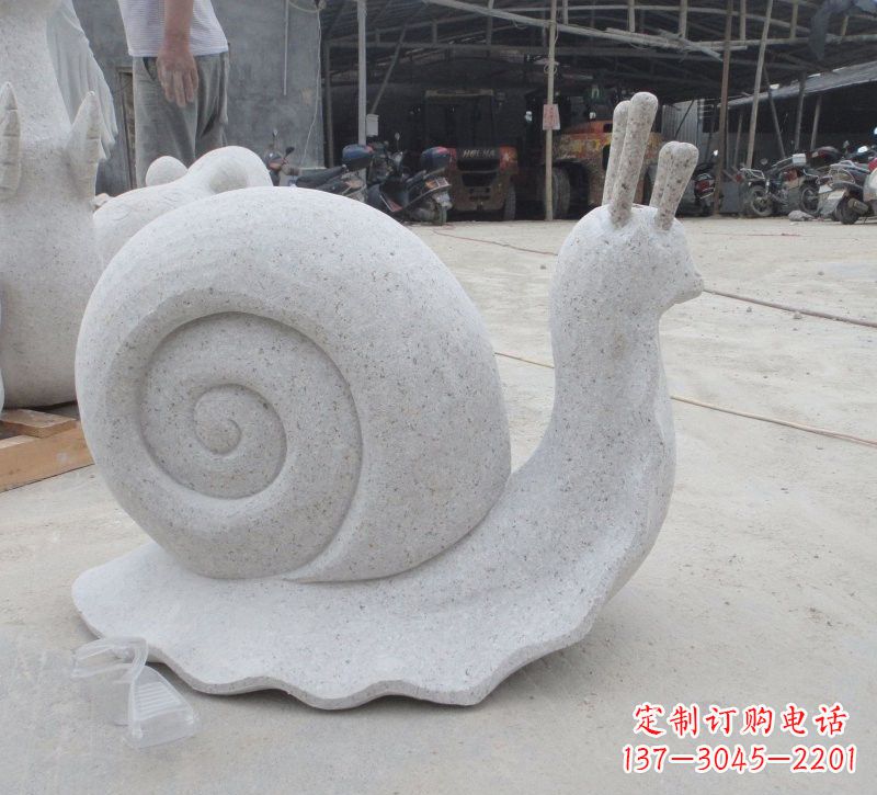 河南大理石公园蜗牛雕塑