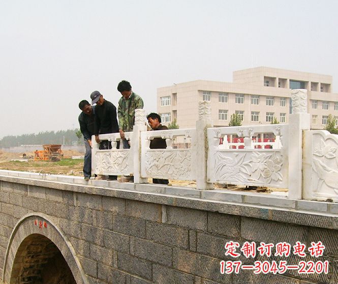 河南大理石拱桥石雕栏板