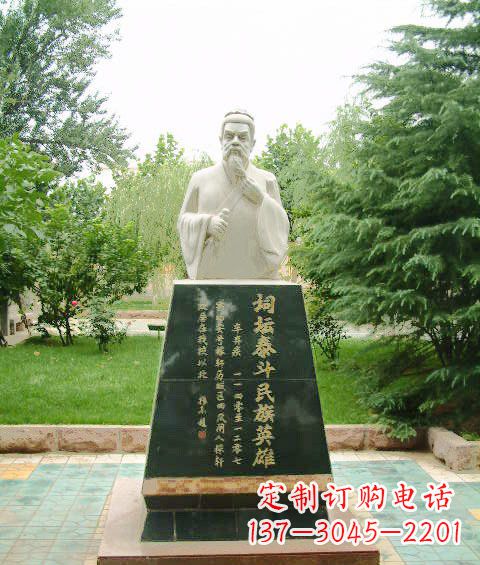 河南古代名人雕塑,荟萃中国文化