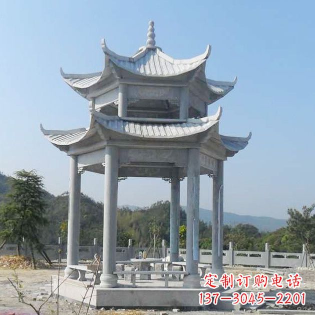 河南大理石古建凉亭
