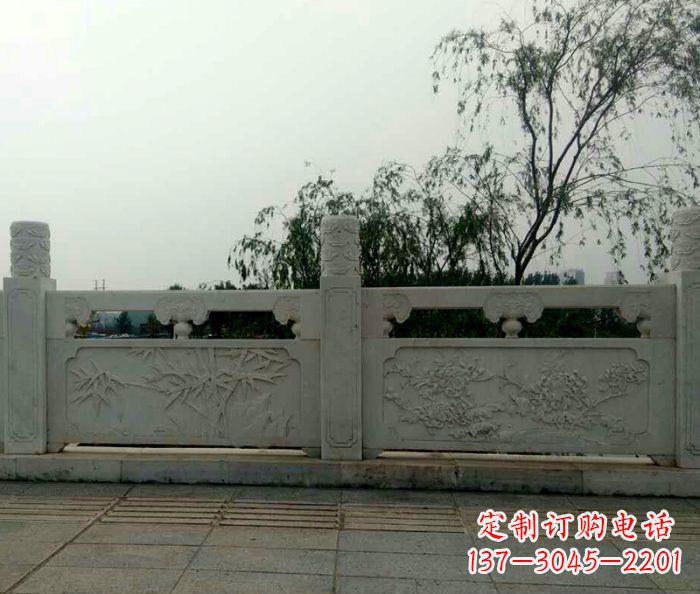 河南精美大理石栏板石雕