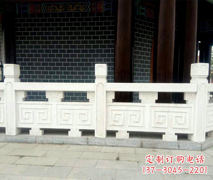 河南大理石景区栏板石雕 (5)