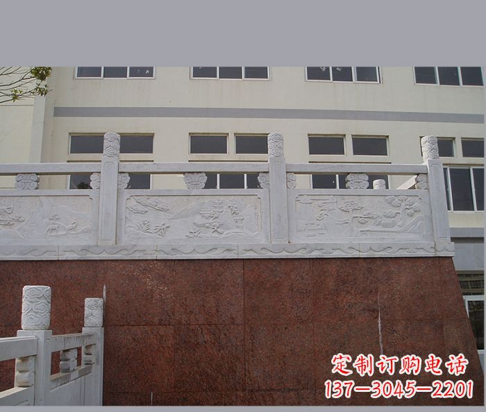 河南精致美观的大理石栏板雕塑