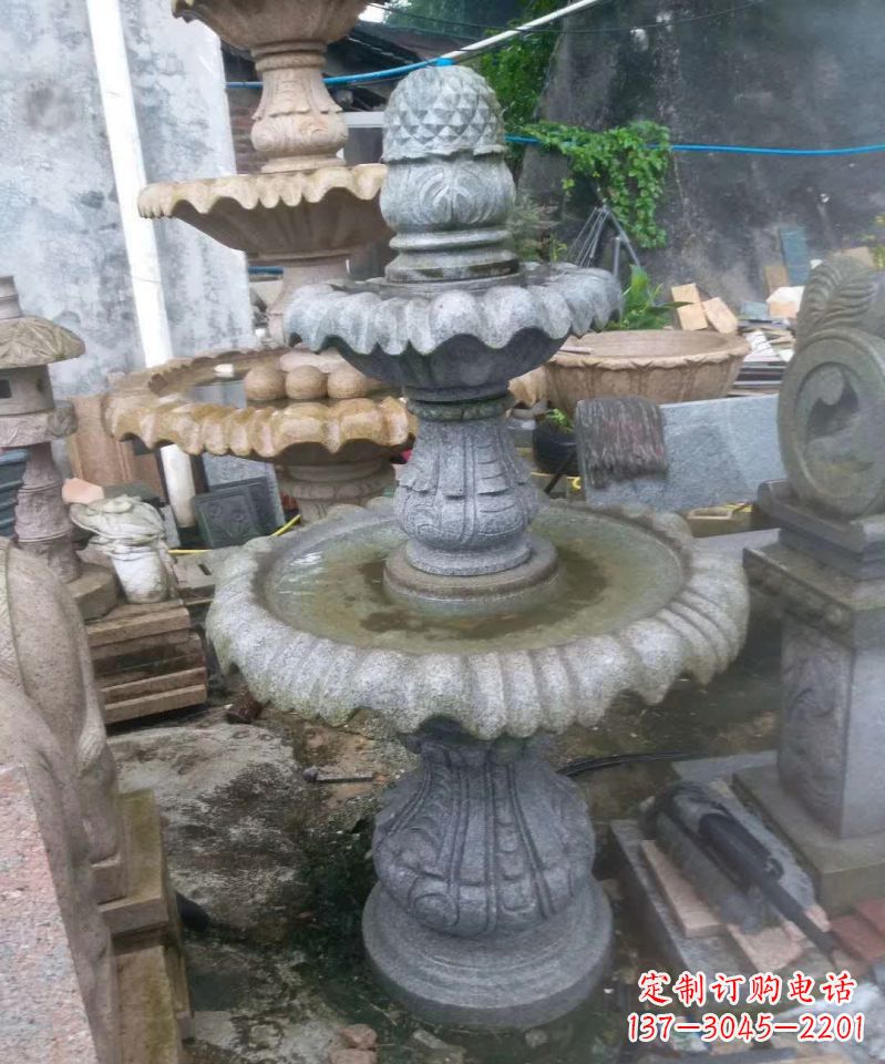 河南大理石喷泉雕塑
