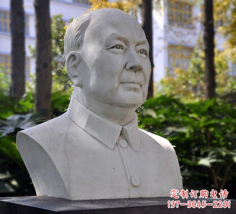 河南大理石钱学森胸像石雕——赞颂改革开放的先驱