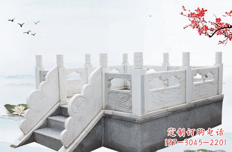 河南大理石升旗台雕塑
