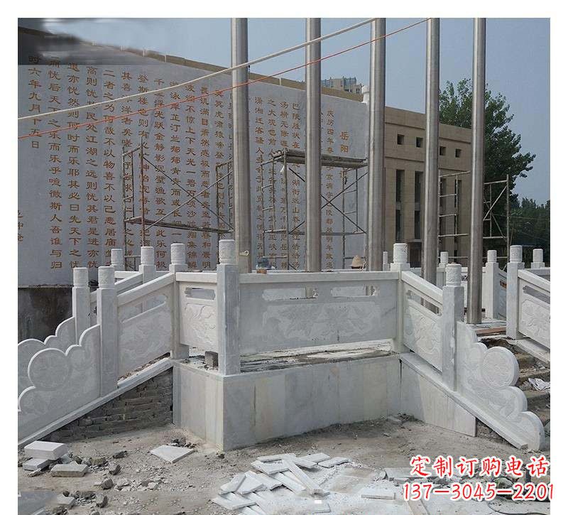 河南大理石升旗台雕塑,激发国旗共同荣耀