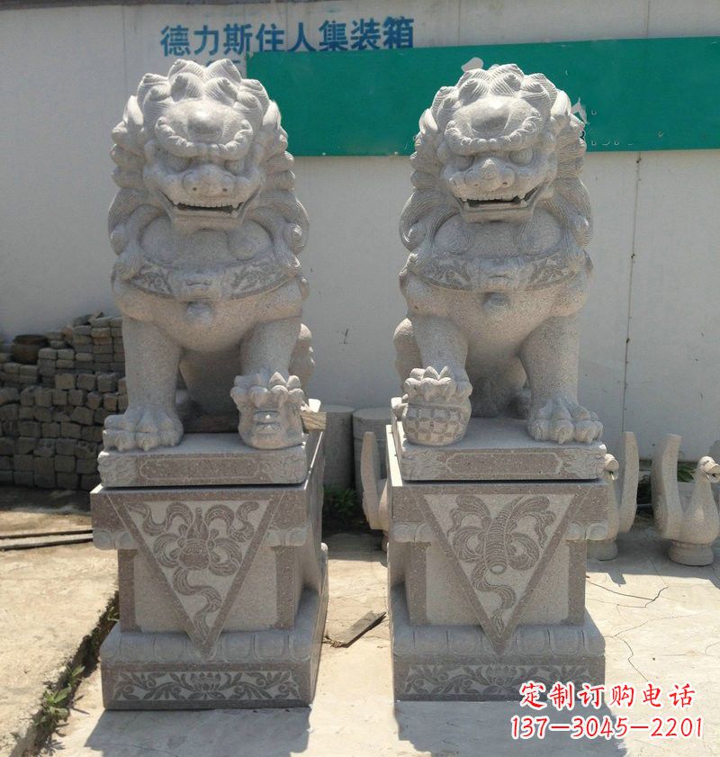 河南大理石狮子石雕刻
