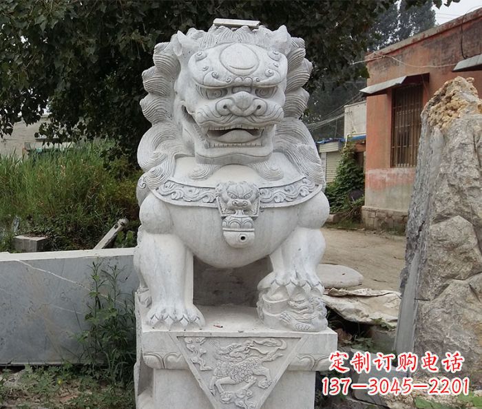 河南精美狮子雕塑,拥有震撼心灵的魅力
