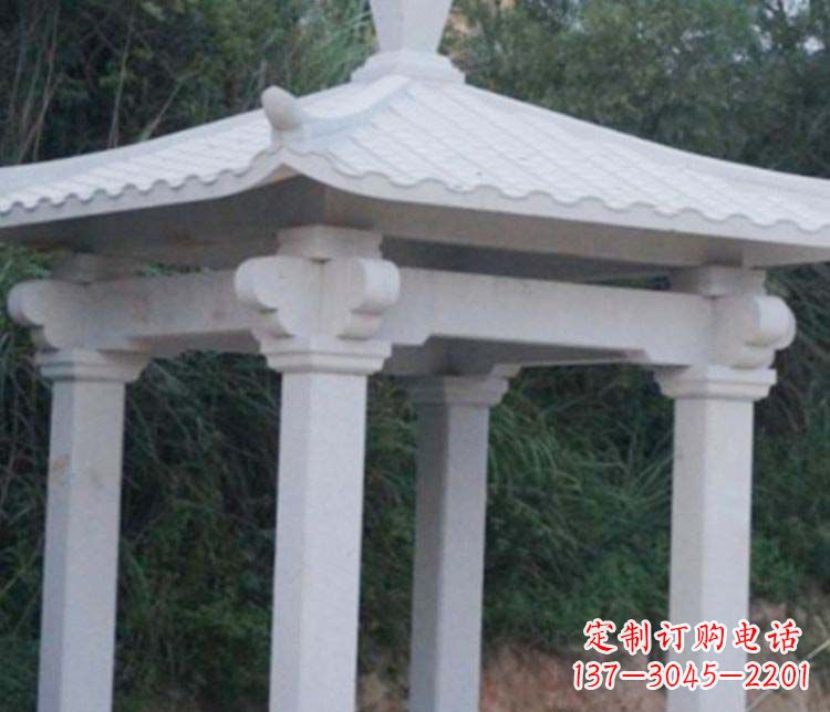 河南大理石凉亭雕塑
