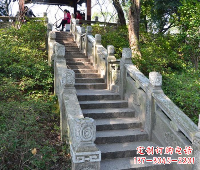 河南大理石寺庙石雕栏板 (3)