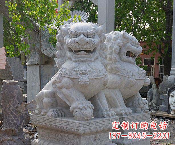 河南中领雕塑狮子雕塑定制