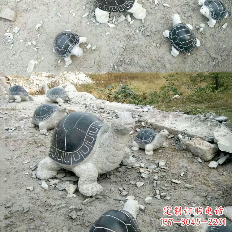 河南全新精美大理石乌龟雕塑