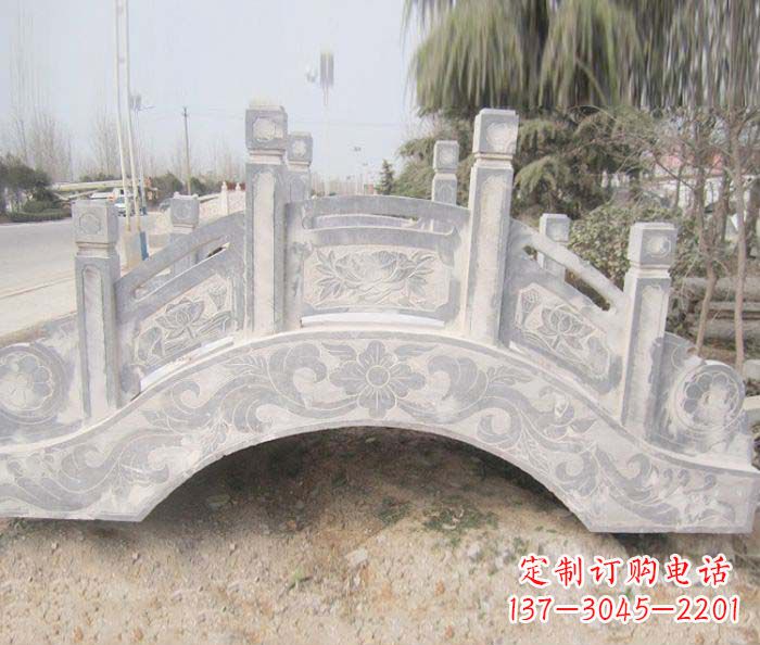 河南大理石小型石雕拱桥