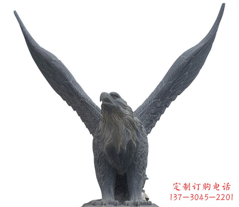 河南大理石老鹰雕塑