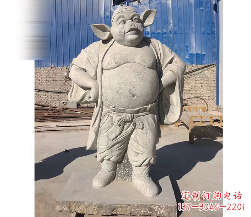 河南大理石猪八戒雕塑
