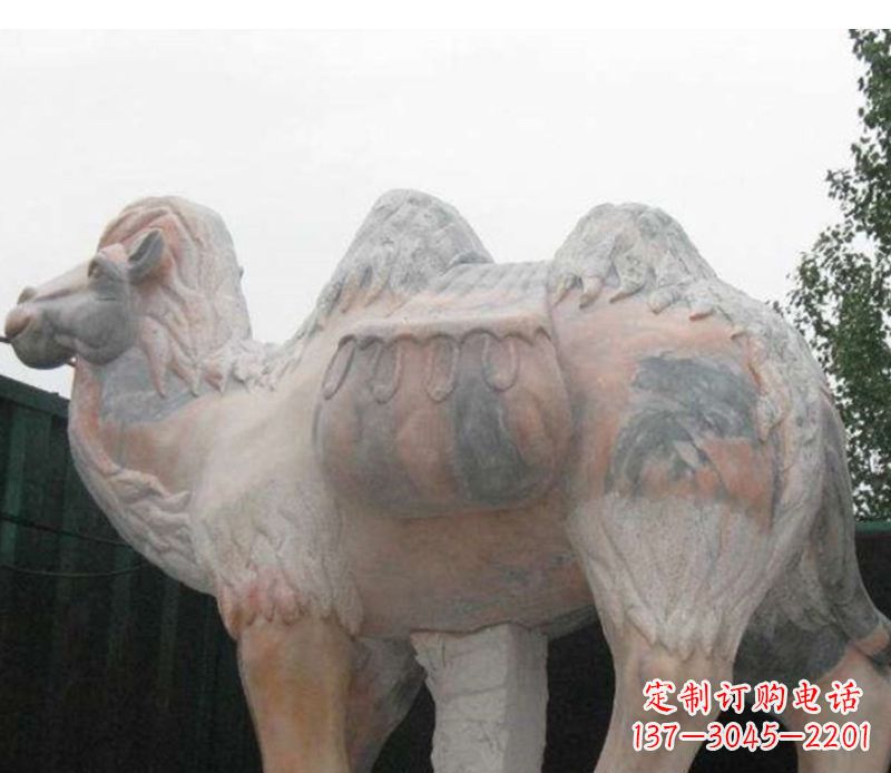 河南新颖精美的骆驼石雕