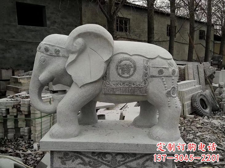 河南大象 石雕 古代
