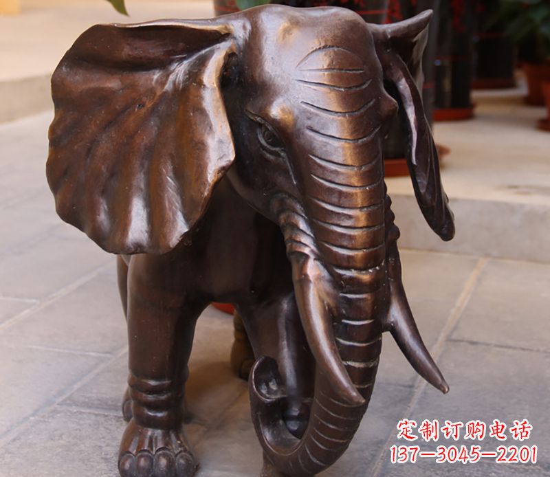 河南大象铜雕塑