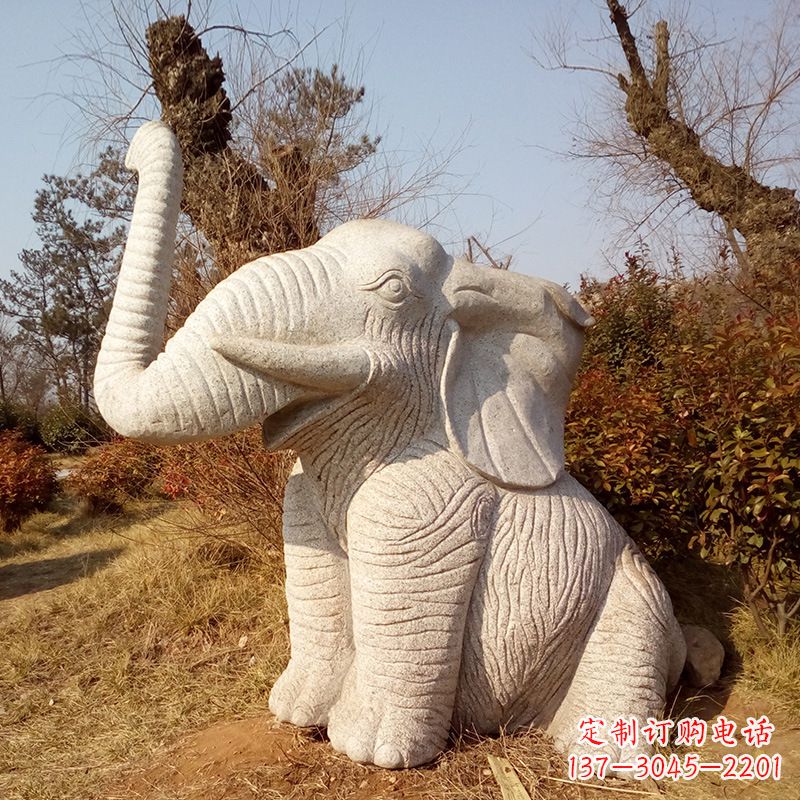 河南象征传统文化的大象雕塑