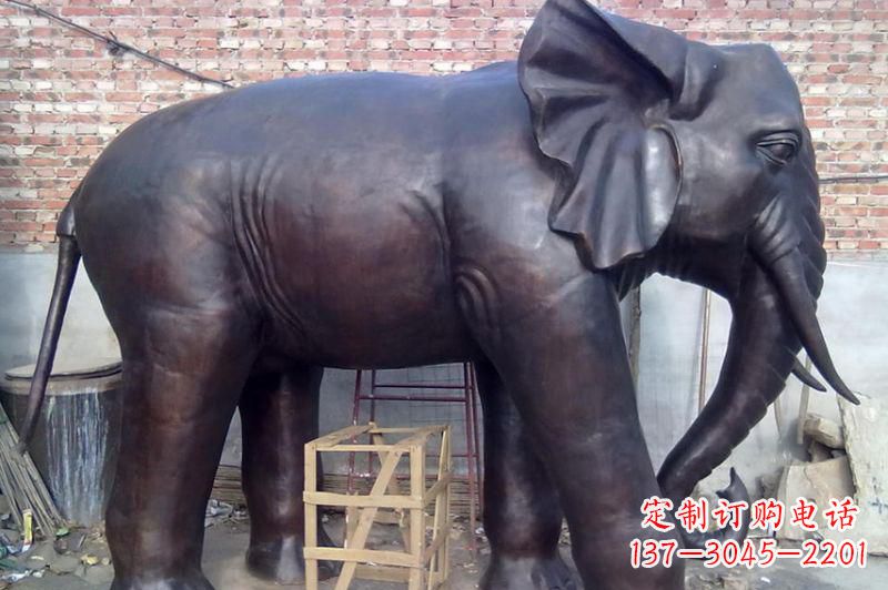河南大象铸铜雕塑