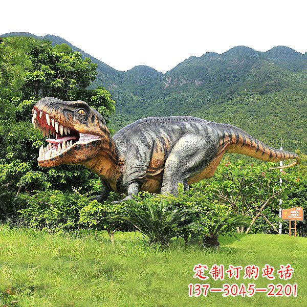 河南大型仿真恐龙公园雕塑