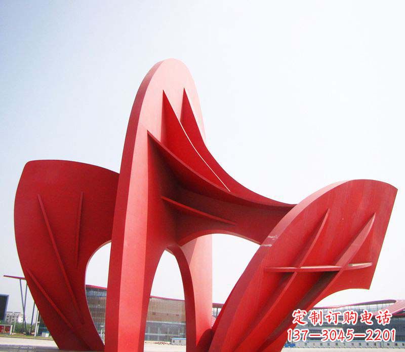 河南精美不锈钢拱门雕塑