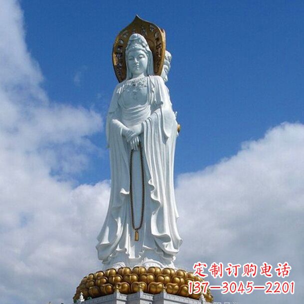 河南观音石雕大型景观雕塑