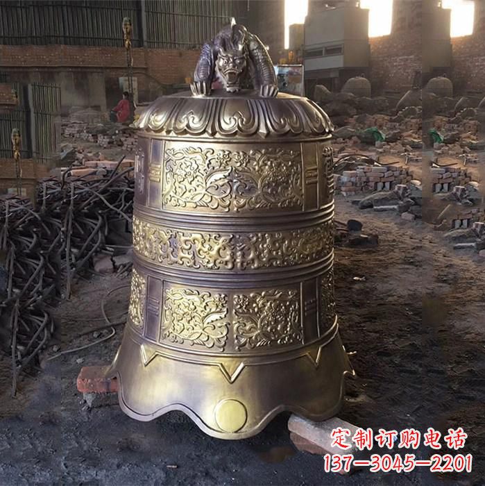 河南大型警示铜钟