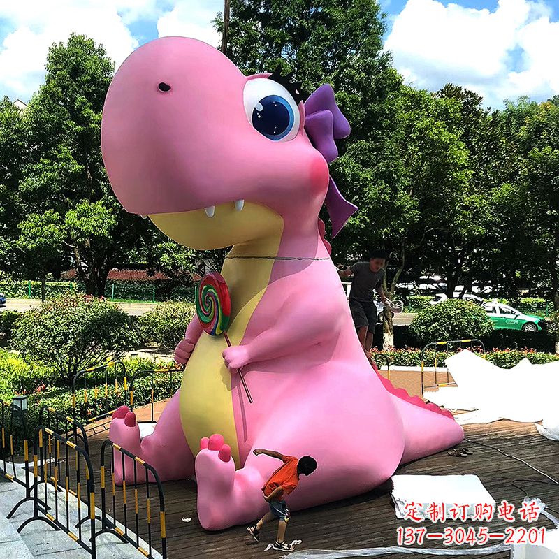 河南恐龙大型雕塑景观