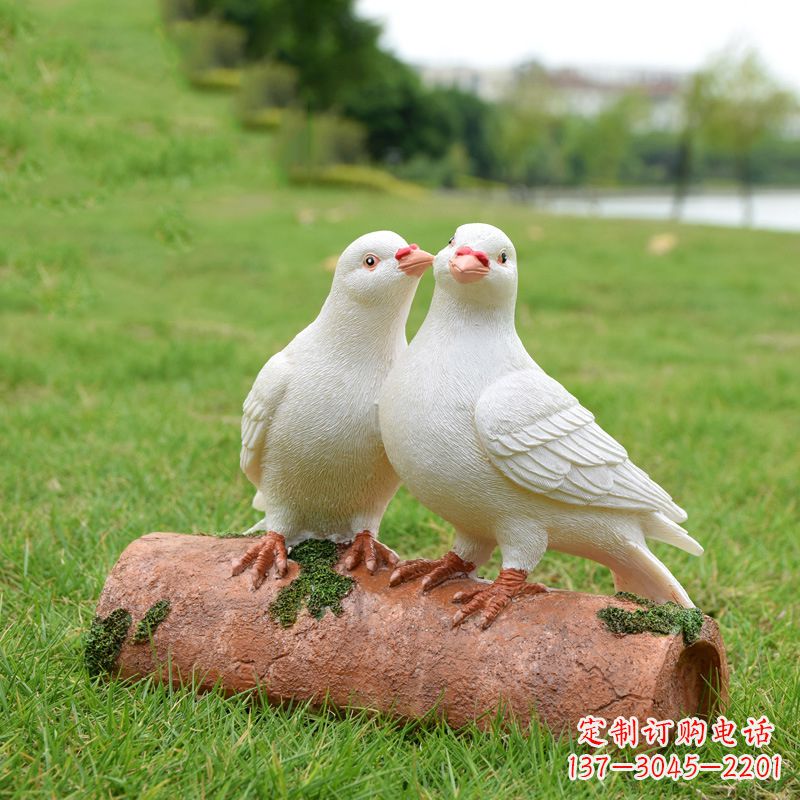 河南精美大型和平鸽雕塑