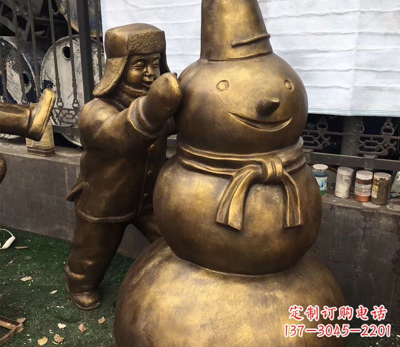 河南儿童铜雕精美礼品