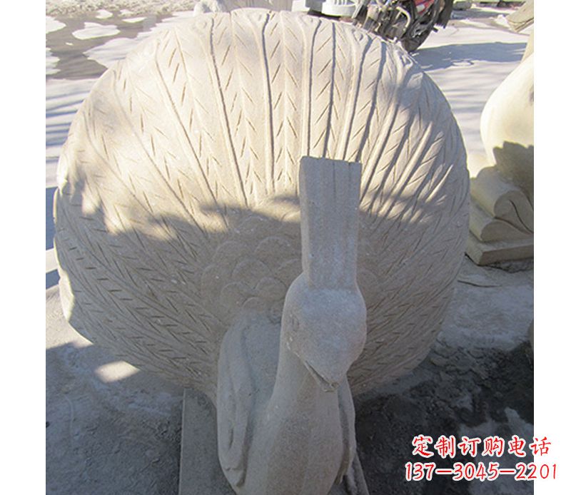 河南动物孔雀石雕