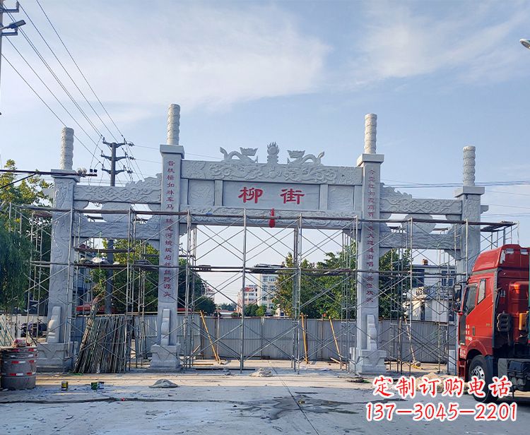 河南牌坊铜锻雕塑,让您的空间绽放光彩