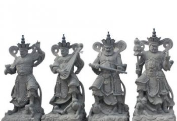 河南四大天王大理石雕塑