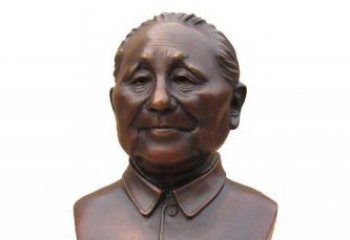 河南伟人铜雕邓小平胸像