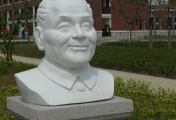 河南精美邓小平胸像石雕