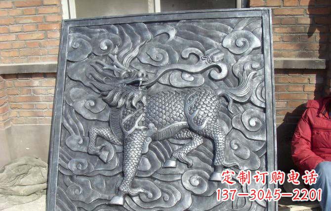 河南雕塑·锻铜古典麒麟