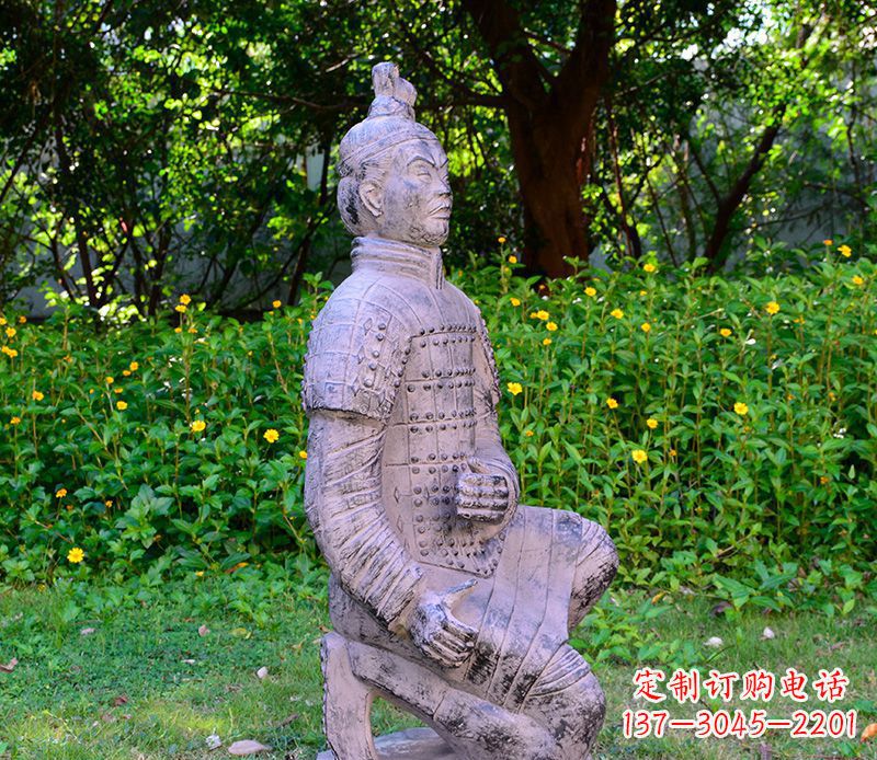 河南传统文化经典--仿古兵马俑雕塑