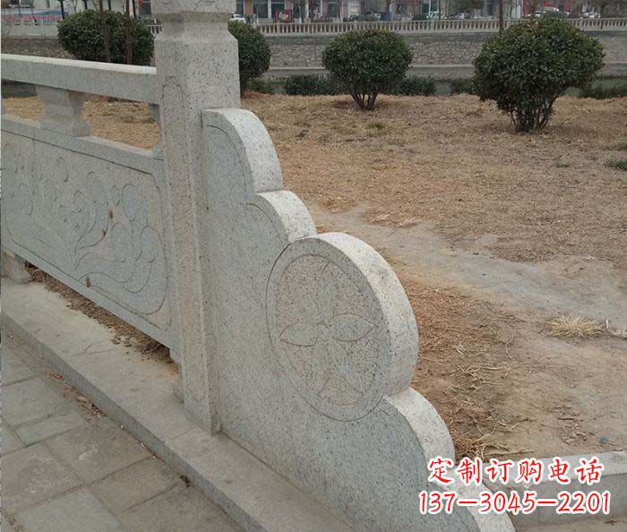 河南仿古护城河石雕栏板
