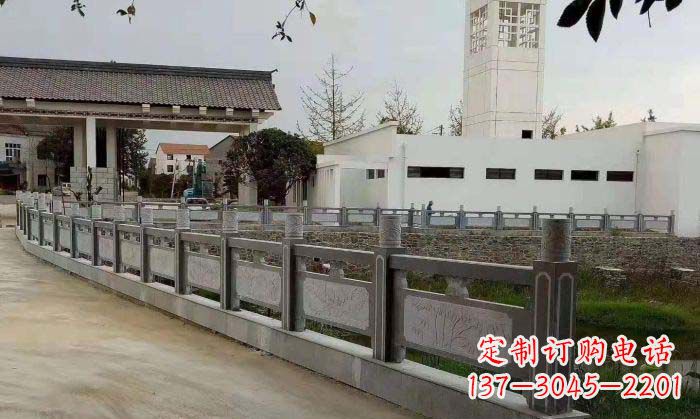 河南仿古景区栏板石雕